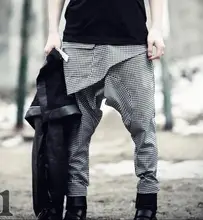 Men’s New personality Harem pants pants flying squirrels pant stage show hip-hop pant trousers costumes 28-40 free shipping