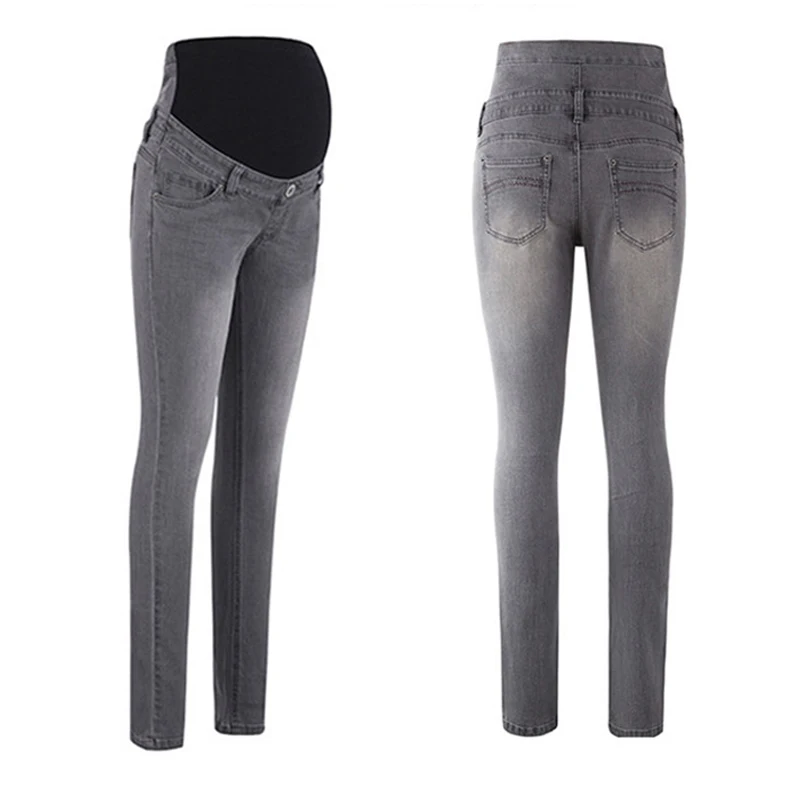 Брюки женские джинсовые для беременных с эффектом эмоции|maternity jeans pants|women maternity