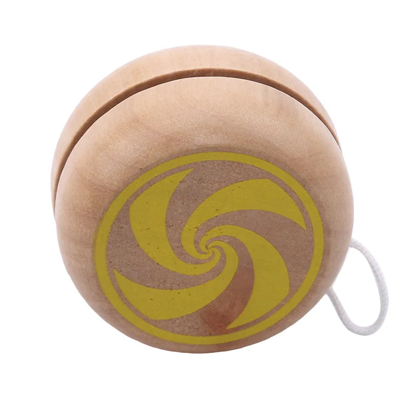

1Pc New Professional Kids Drum-shaped Yoyo Toys Wooden Material Yo Yo Balls Wood Yo-Yo Toy Gifts for Children