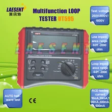 UNI-T UT595 Ramp Slope УЗО Phase Следствие Loop/Line Сопротивление Изоляции Сопротивление Заземления Непрерывность Тестер