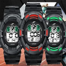 Лидирующий бренд часы Роскошные мужские s светодиодный цифровой Дата Сигнализация водонепроницаемые резиновые спортивные армейские наручные часы relogio masculino de luxo