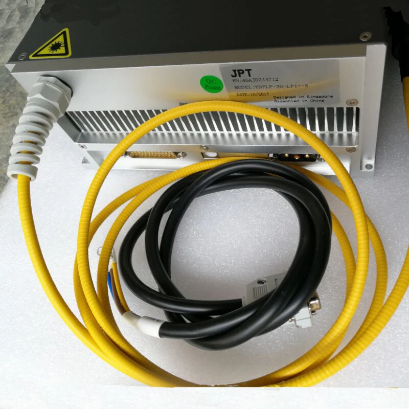 

JPT LP series 30W single mode laser YDFLP-30-LP1+-S fiber laser module used for 30w laser marker