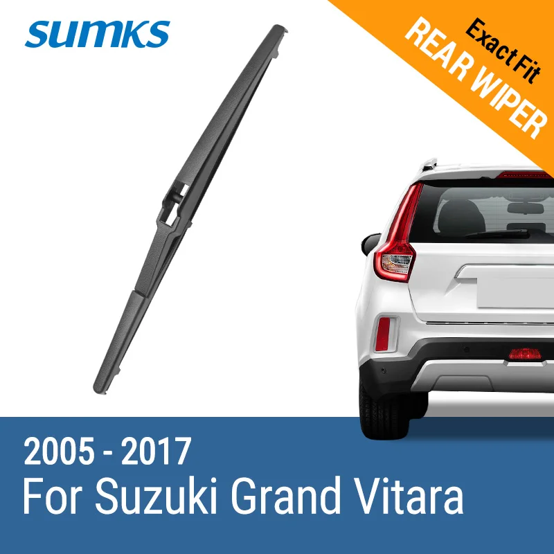 SUMKS Rear Wiper Blade for Suzuki Grand Vitara 2005 2006 2007 2008 2009 2010 2011 2012 2013 2014 2006 Suzuki Grand Vitara Wiper Blade Size