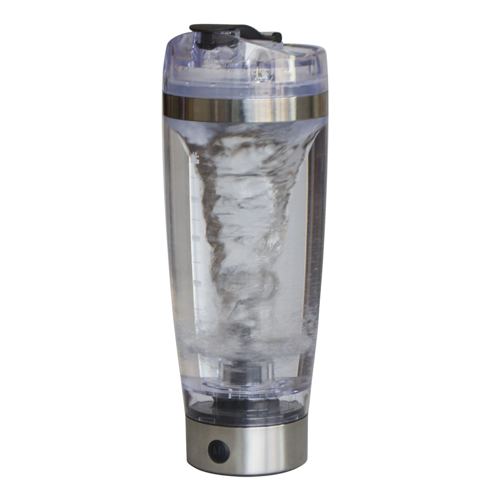 500ml Vortex Protein Shaker Cup Detachable Plastic BPA Free Electric