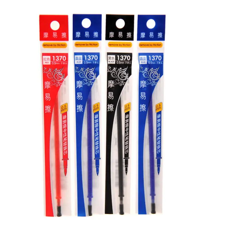 AIHAO R8 0.5mm Erasable GEL pen BLACK BLUE INK 20PCS REFILL C