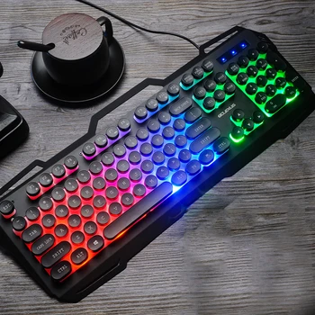 

G360 Game Keyboard USB Wired Mechanical Touch Keyboard Backlight Waterproof Punk Keyboard For Office Games