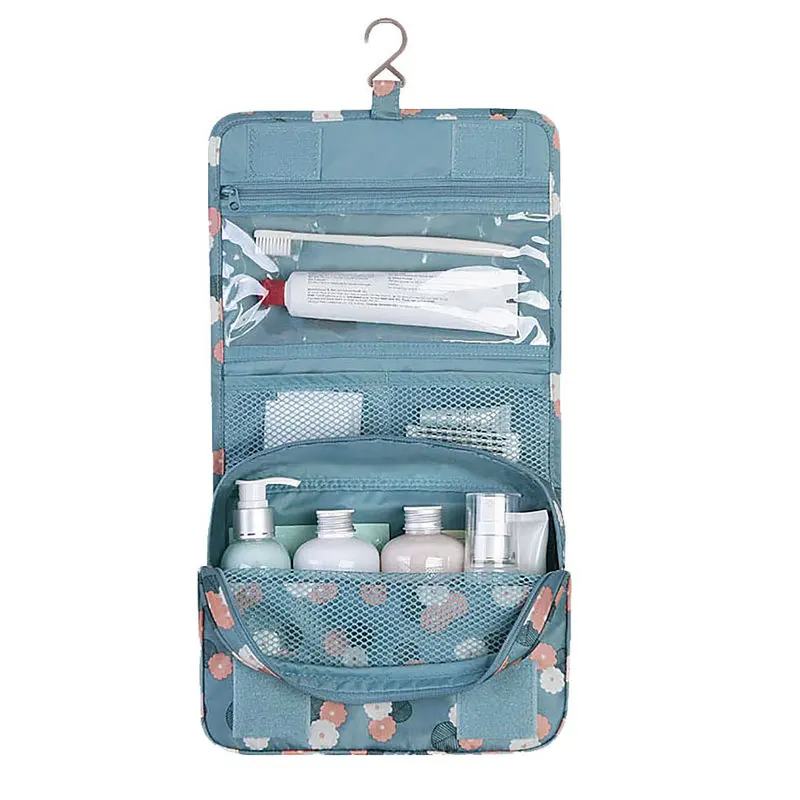 New Waterproof Portable Travel Large Capacity Foldable Hanging Cosmetic