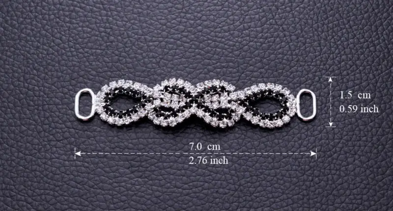 jet rhinestone buckle BK-11 (15)