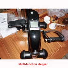 Mini multifunctional indoor indoor cycling bike stepper for the aged Exercise bike with electronic meter Maximum load 100kg