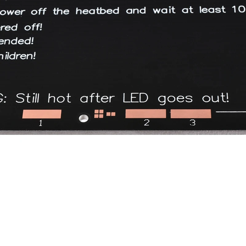 Heatbed mk3 220*220*3 ملليمتر الألومنيوم heatbed لل طابعة 3d مع زوايا مستديرة مثل mk2b ساخنة سرير ل reprap 3d الطابعة أجزاء