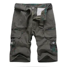 Камуфляж Для мужчин s военные камуфляж грузовые шорты Для мужчин Рубашки домашние мужские свободные работа шорты Ман военные Короткие штаны брюки Бермуды
