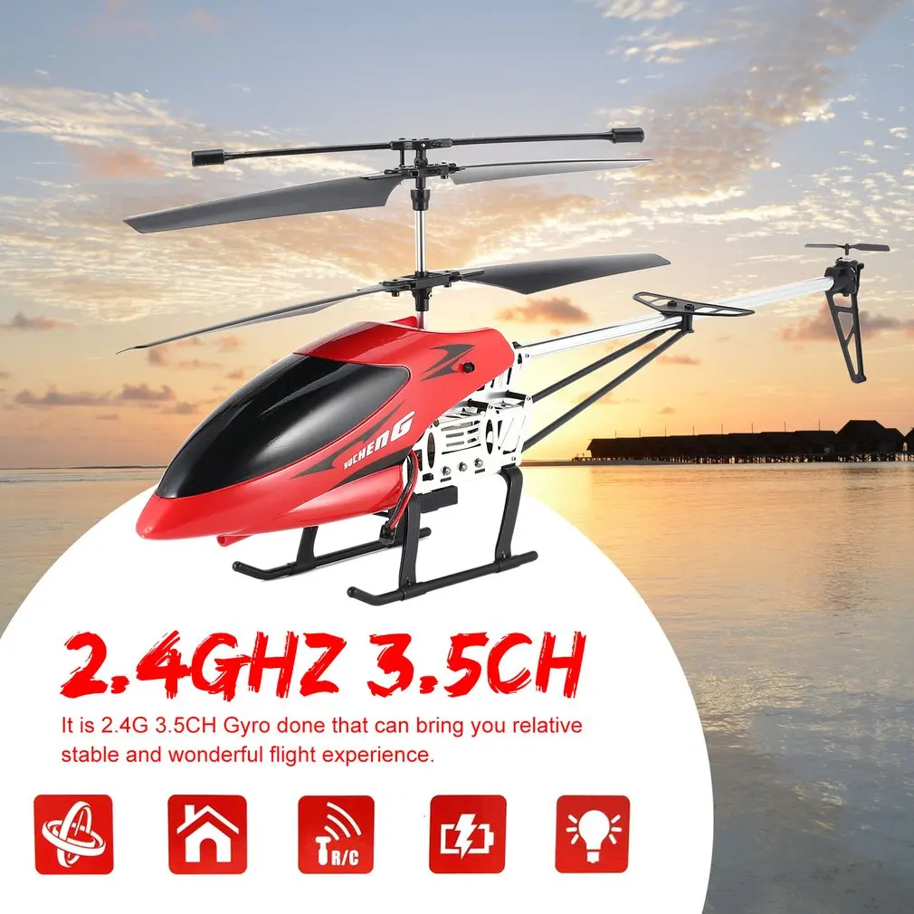 

69136 DroneXY-115 Infrared 3.5CH Alloy Anit-crashed RC Helicopter Drone Aircraft UAV with Gyroscope Light Christmas Gift for kid