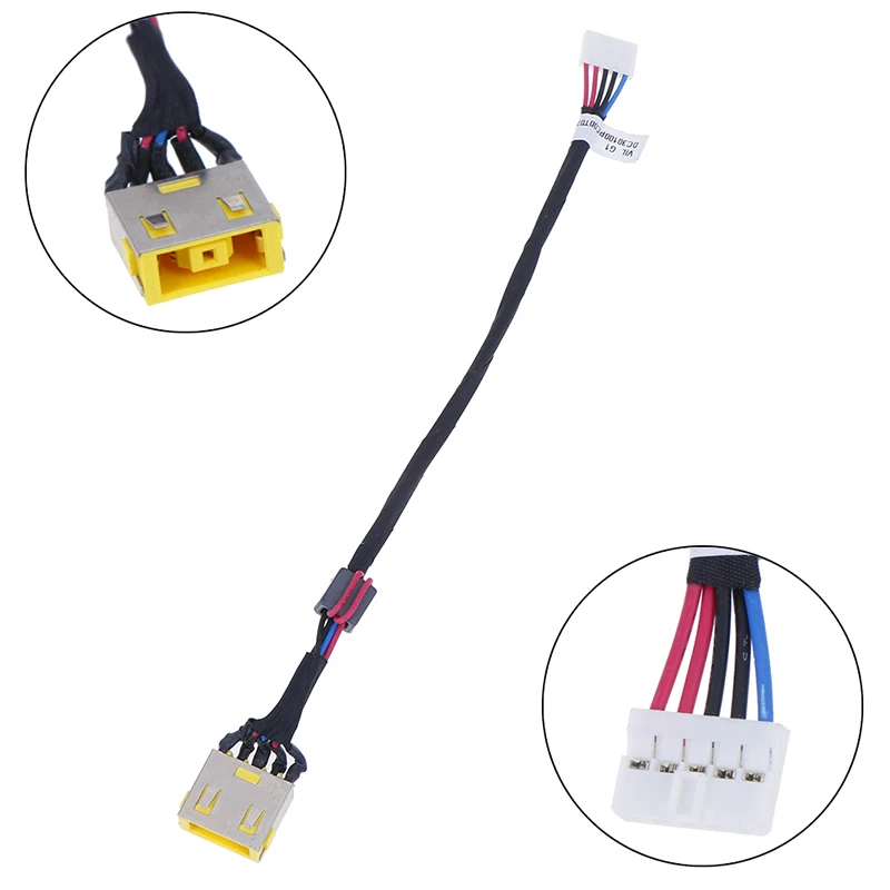 

Lenovo G500S G505S DC Power Jack Harness Plug in Cable Laptops Replacement DC Power Jack Socket Harness Cable Connector