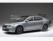 New SKODA SUPERB 2015 1 18 car model alloy metal diecast Shanghai Volkswagen original limit collection