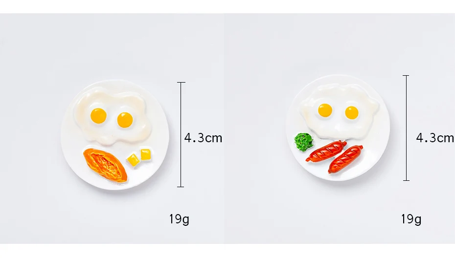 Яйцо хлеб магнит на холодильник украшение дома аксессуары Высокое качество Магнитная кухня Серии туристический сувенир магниты на холодильник