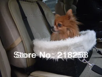 

New Arrival Pet Dogs Black Car Carrier Seat Cover Dogs Carrier Bag Free Shipping
