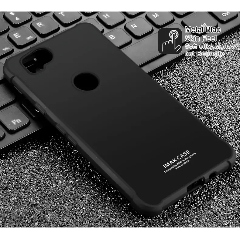 Чехол для Google Pixel 2/для Pixel 2 XL/для Pixel XL2 чехол Imak TPU силиконовый чехол задняя крышка+ защита экрана