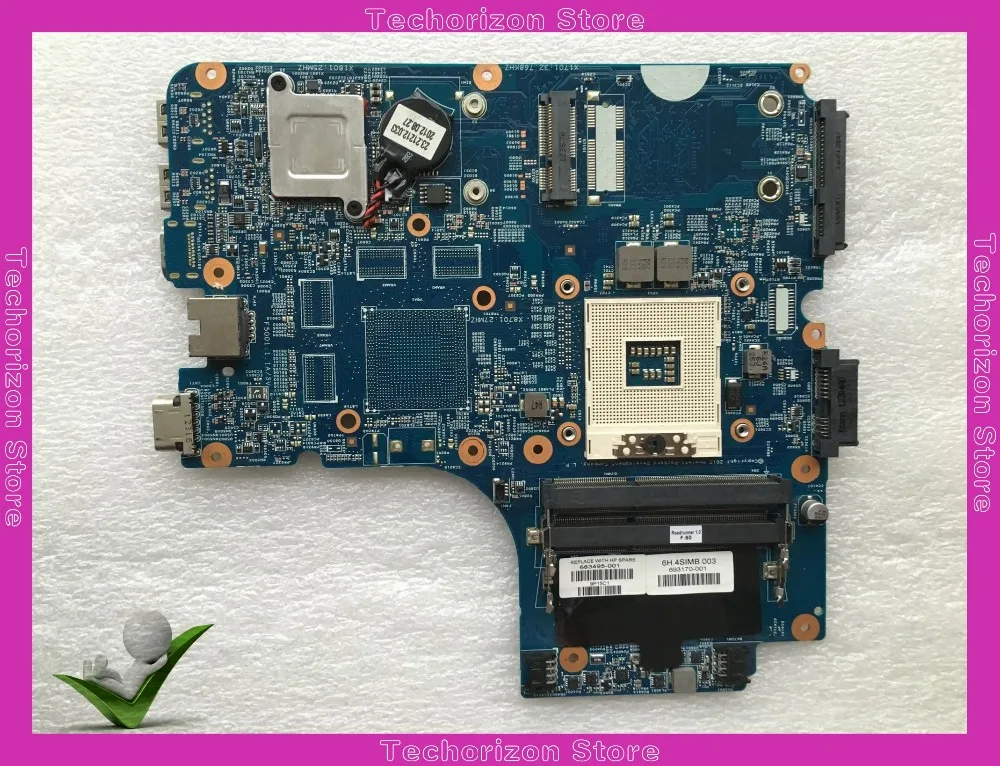 Материнская плата для ноутбука HP Probook 683495 S 4540 001 4441 501 PGA989 HM76 DDR3