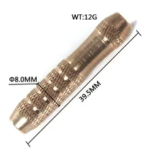 Cuesoul 12 г мягкие Дартс Brass Бочки