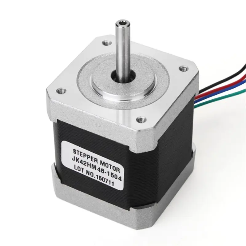 

NEMA17 42mm Two Phase 0.9 Degree Hybrid Stepper Motor 48mm Length 1.5A For CNC Router Hot Sale