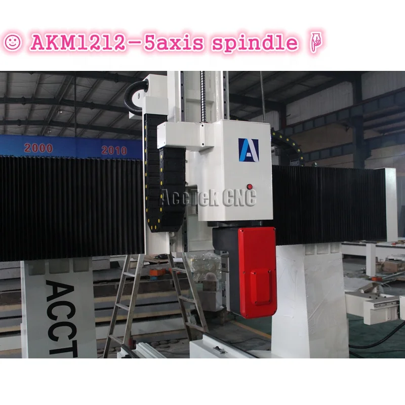 Jinan Acctek machinery 5 axis cnc фрезерный станок 1212 5 axis cnc