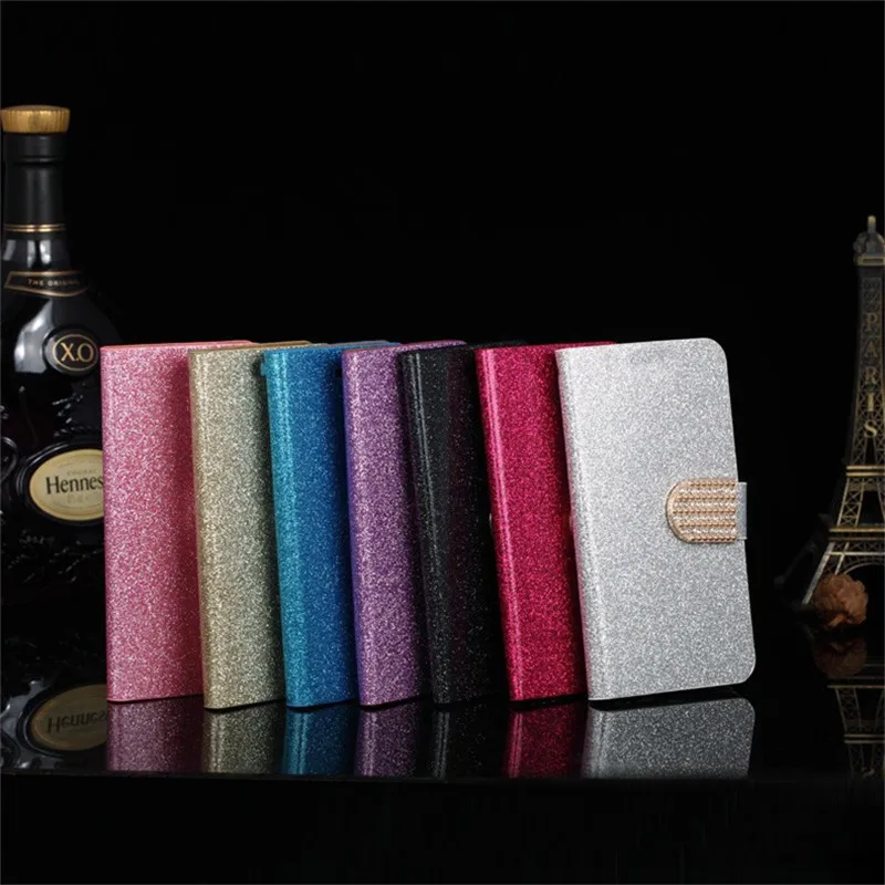 

Fashion Bling Glitter Flip Wallet Case For Sony Xperia Z1 Z2 Z3 Z5 X Compact Mini M2 M4 M5 E1 E4 E5 T3 C3 XA XA1 S39H Phone Case