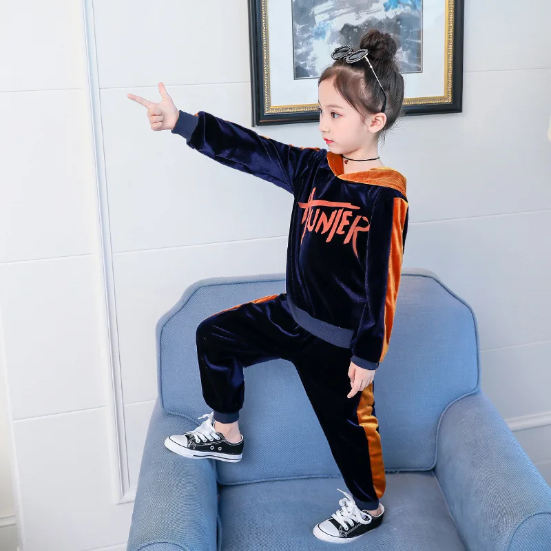 

Clothes Set For Girls Autumn Sports Suit Teenage Fall Baby Girl Boutique Clothes 2018 New Kids Teens Toddler Girl Clothing 10 12