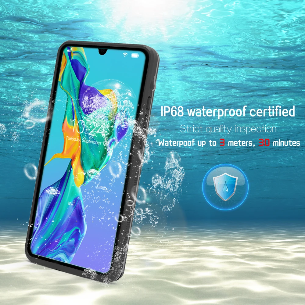 HUAWEI P30 Pro P30 чехол для подводной съемки защитный чехол для дайвинга водонепроницаемый P20 Pro Чехол для подводной съемки 3 м противоударный