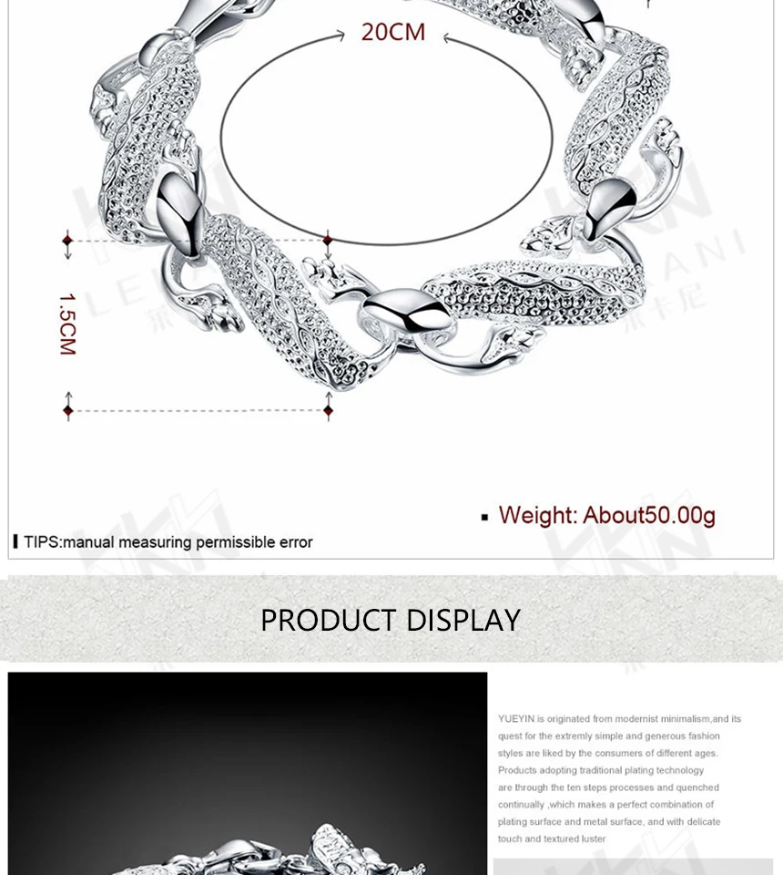 925 пробы серебряный браслет с драконом для мужчин и женщин, хорошее ювелирное изделие, браслет с Перидотом и кефрибаром