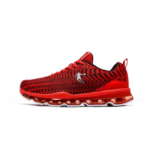 

Sports shoes 2019 autumn wear-resistant flying woven shock-absorbing running shoes full palm cushion shoes