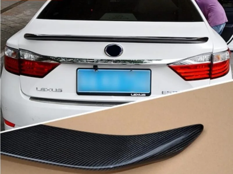 JIOYNG Carbon Fiber Car Rear Wing Trunk Lip Spoilers Fits For Lexus