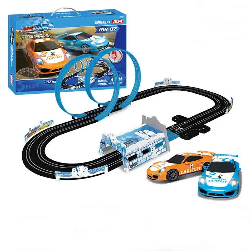 

DIY Multi-Track Rail Car Electronic Racing Car track Kids Toy Childrens Game Boys Xmas Gift Rail Building Block Educational toys