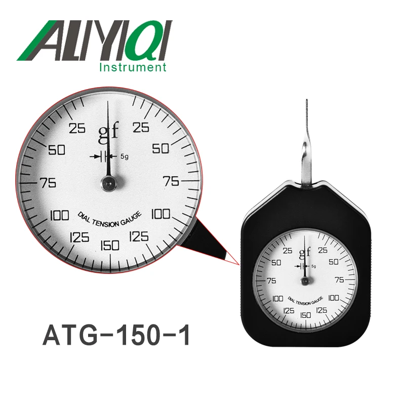 150g датчик контроля натяжения с циферблатом одиночный указатель (ATG-150-1)Tensiometro |
