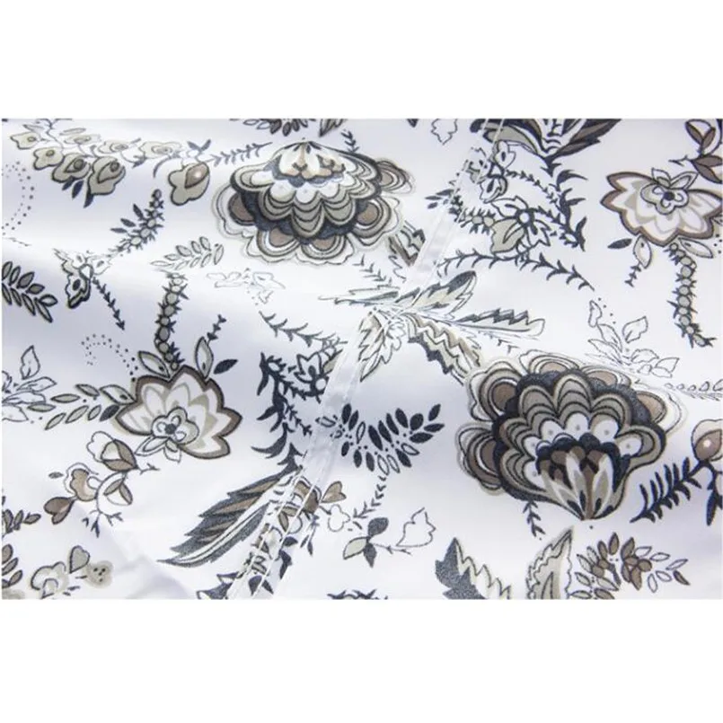 New Fashion Men Summer Leisure Men Suit Casual Slim Stand Collar Printing Short Sets Casual Daily Brief Two Pieces Sets #4R10 (5)