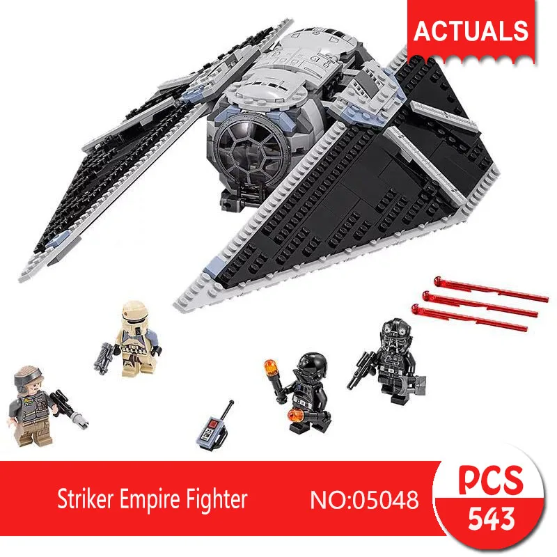 

Lepin 05048 543Pcs Striker Empire Fighter Model Building Blocks Set Bricks Toys For Children Gift Action figures 75154