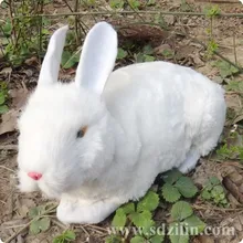 Пасхальные украшения большой Искусственный Кролик/Кролик модель с искусственного меха 36*8*22 см