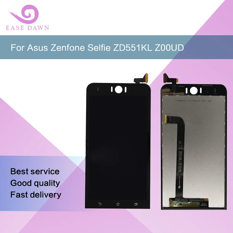 Для ASUS Zenfone Selfie ZD551KL Z00UD ЖК-экран IPS ЖК-дисплей экран + сенсорная панель дигитайзер