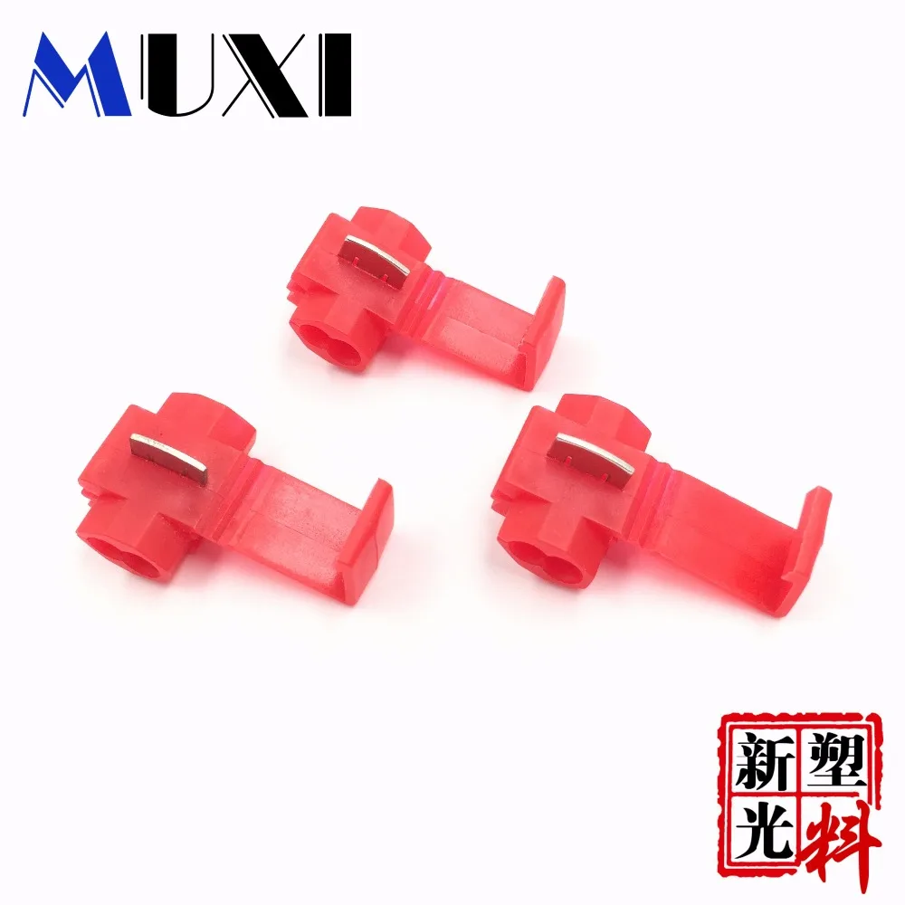 

50 PCS Fast Connector Cord Wire Connection Terminal Avoid The Broken Line Joint Non Destructive Part Connection A Line Clip Mix