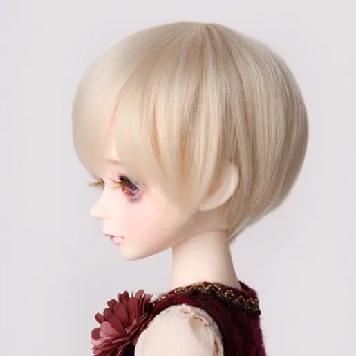 Аксессуары для кукол 1/3 1/4 1/6 Bjd парик куклы волос короткий прямой косая челка