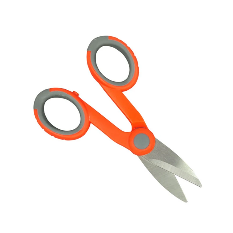 5.5 Inch Multipurpose Fiber Optic Kevlar Shears Scissors Cut Electrical Wire Coax Cable (2)