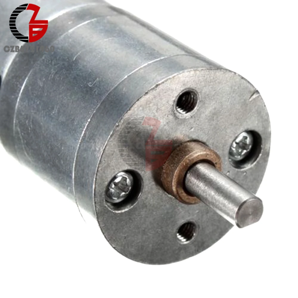 DC 12V 60RPM Powerful High Torque Gear Box Motor Electric Micro Speed Reduction 