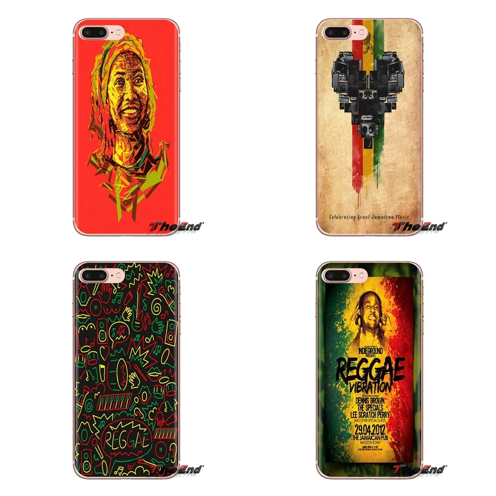 

For LG G3 G4 Mini G5 G6 G7 Q6 Q7 Q8 Q9 V10 V20 V30 X Power 2 3 K10 K4 K8 2017 Rasta Reggae Series Art poster Soft TPU Phone Case