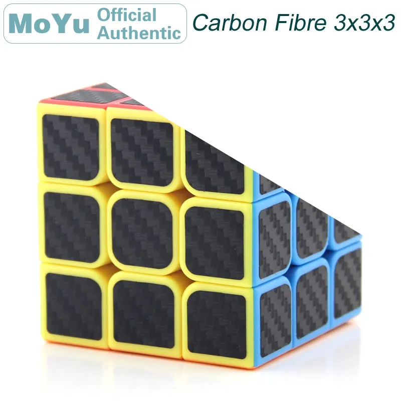 

MoYu MF3S Carbon Fibre Sticker 3x3x3 Magic Cube 3x3 Cubo Magico Professional Neo Speed Cube Puzzle Kostka Antistress Fidget Toys