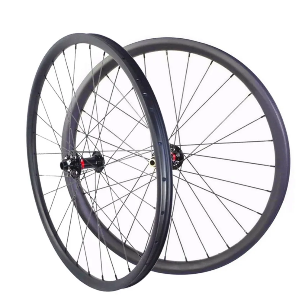 Ponabet 29er 28 мм ширина 22 клинчерная покрышка MTB Углеродные колеса Набор XC гонки набор