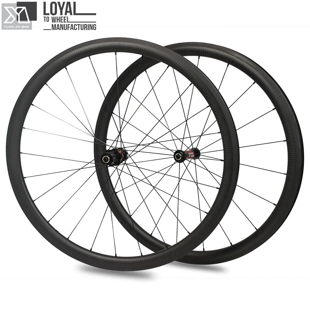 Flash Deal Super Light Weight Carbon Road Bike Wheels Clincher Tubular Wheelset Pillar 1420 spoke Bitex 305 Hub 38mm Rim 9