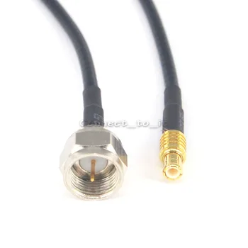 

100 Pieces shipping by DHL RF Coax F Male to MCX Male Straight Coaxial Adapter Pigtail Jumper Cable 20CM