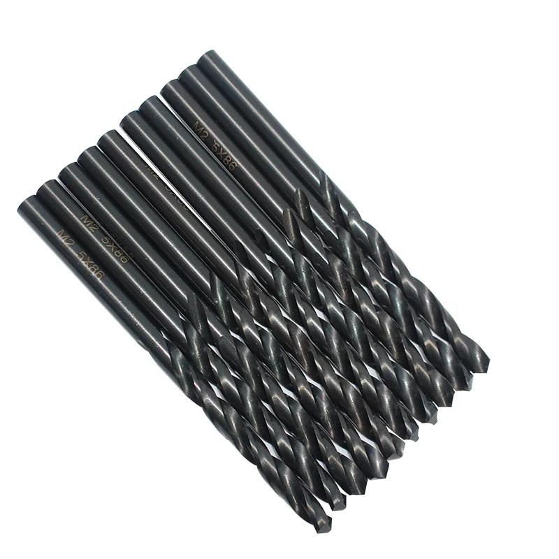 10PCS M2 5MM chamfering drill location center straight shank twist