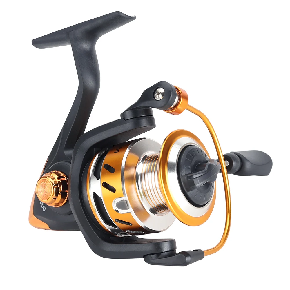 

Spinning Fishing Reel HE1000-7000 series Carp Fishing Reels 5.5:1 Metal Coil Spinning Reel Rock Fishing Wheel