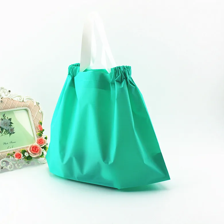 25pcs lots Hot Sale Multi colours green clothing bag Shopping Bags