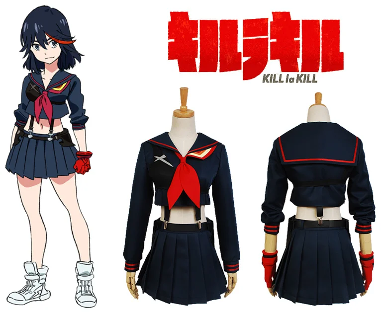 Костюм для косплея Рико мамои из KILL la вечернее платье девочек карнавальные